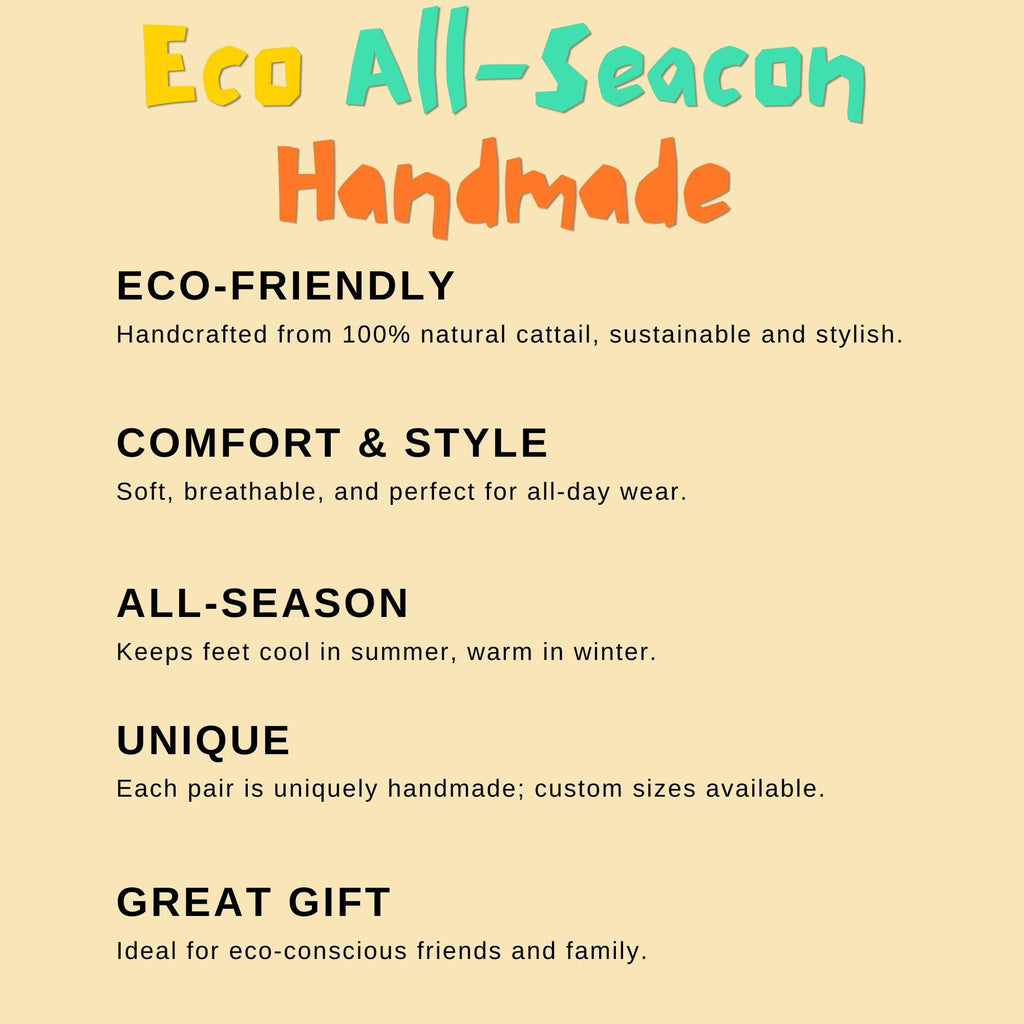Handmade Woven Straw Slippers: All-Season Spa Shoes - view 4