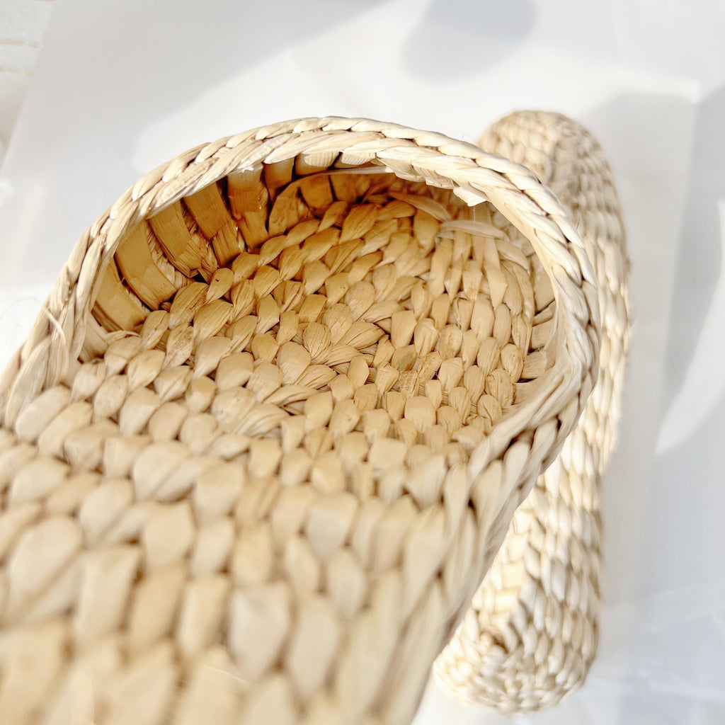 Handmade Straw Woven Slippers - Eco-Friendly House Sandals for Sustainable Comfort - view 5