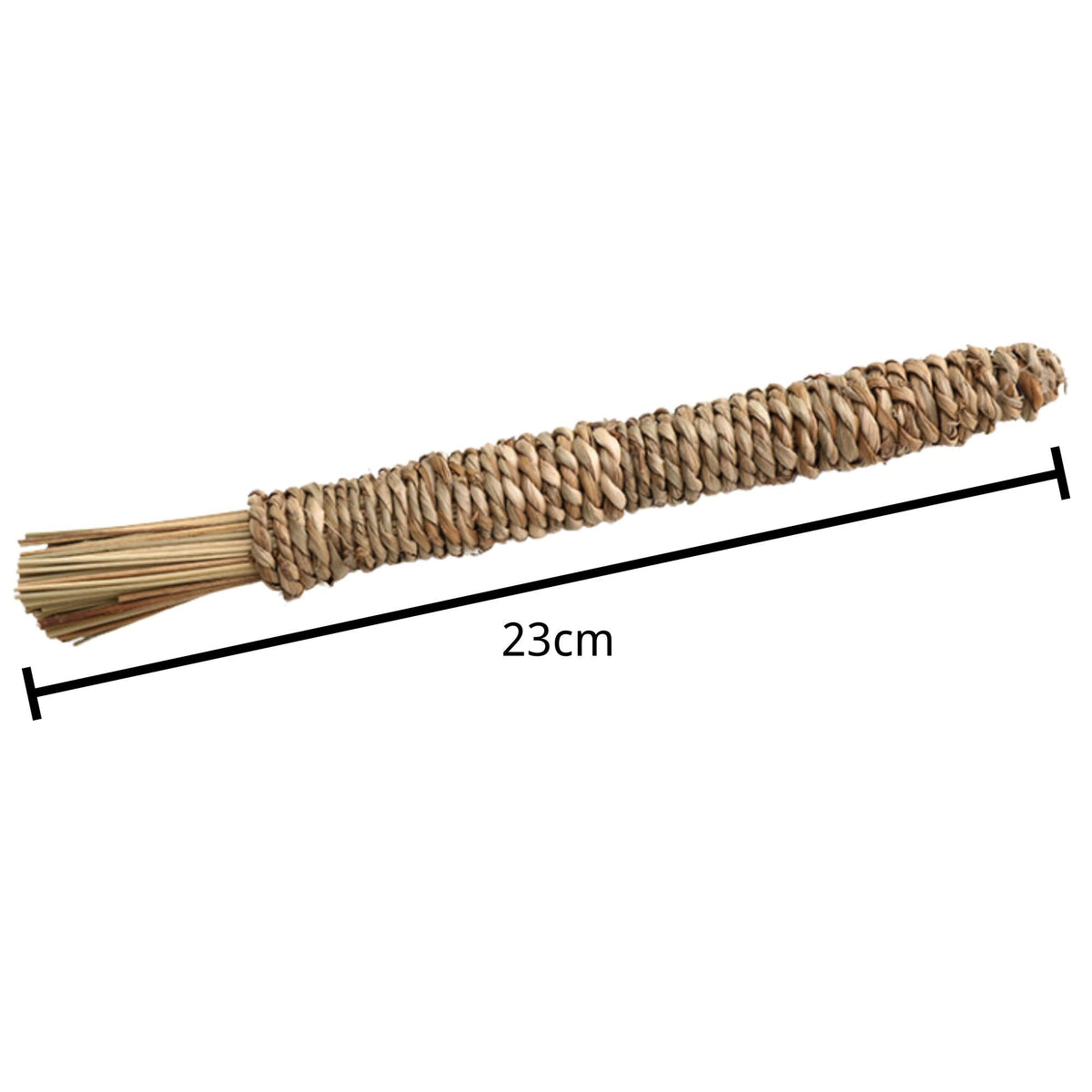 Natural Grass Chew Stick for Dogs: Handwoven Puppy Teething Toy - view 3