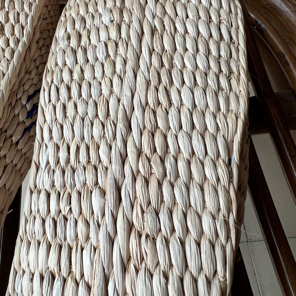Handmade Straw Slippers: Men's Eco-Friendly Spa Sauna Sandals - view 2