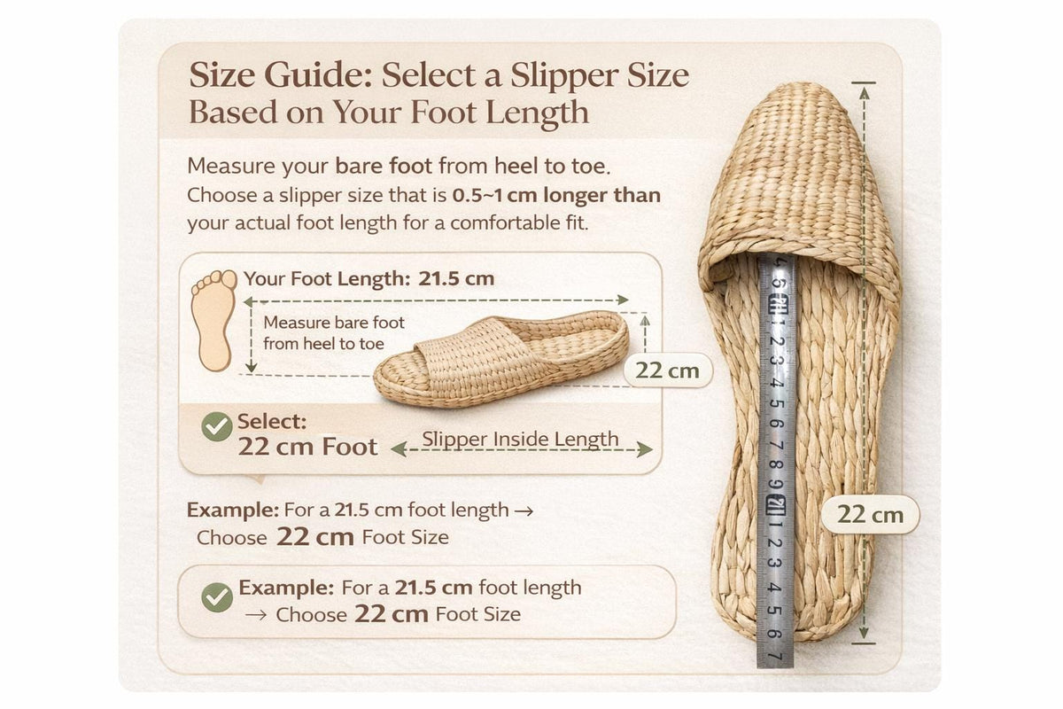 Handmade Cattail Straw Slippers: Eco-Friendly House Shoes