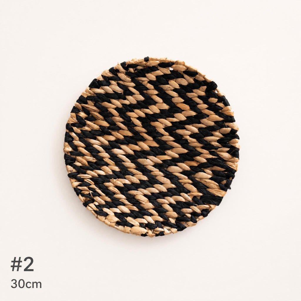 Handmade Woven Wall Baskets, Boho Wall Decor, Cozy Room Styling, Housewarming Gift - view 3