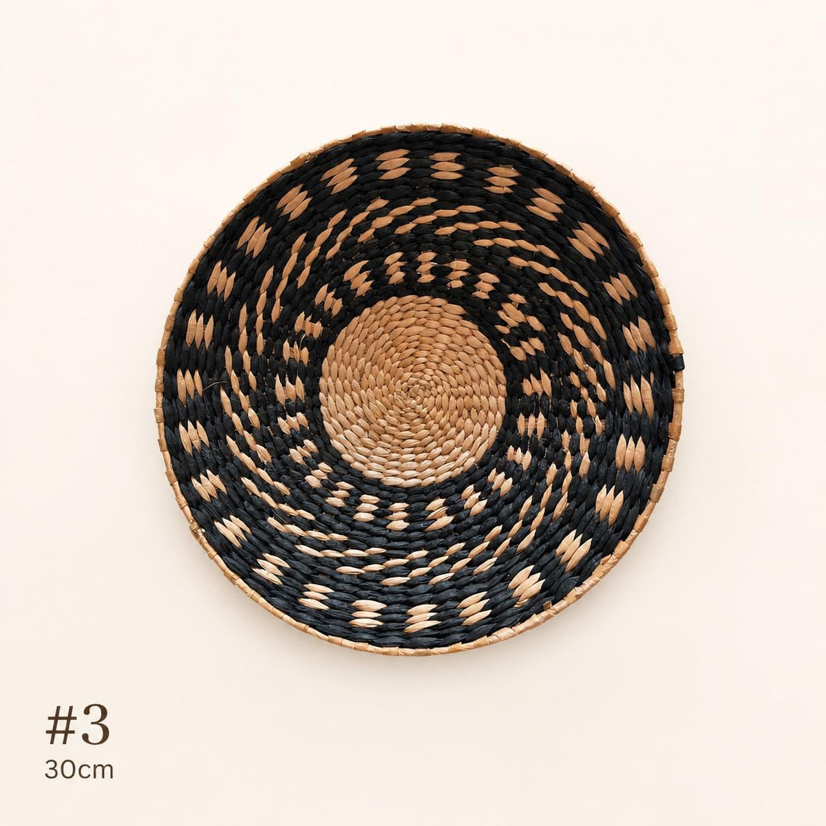 Handmade Woven Wall Baskets, Boho Wall Decor, Cozy Room Styling, Housewarming Gift - view 4