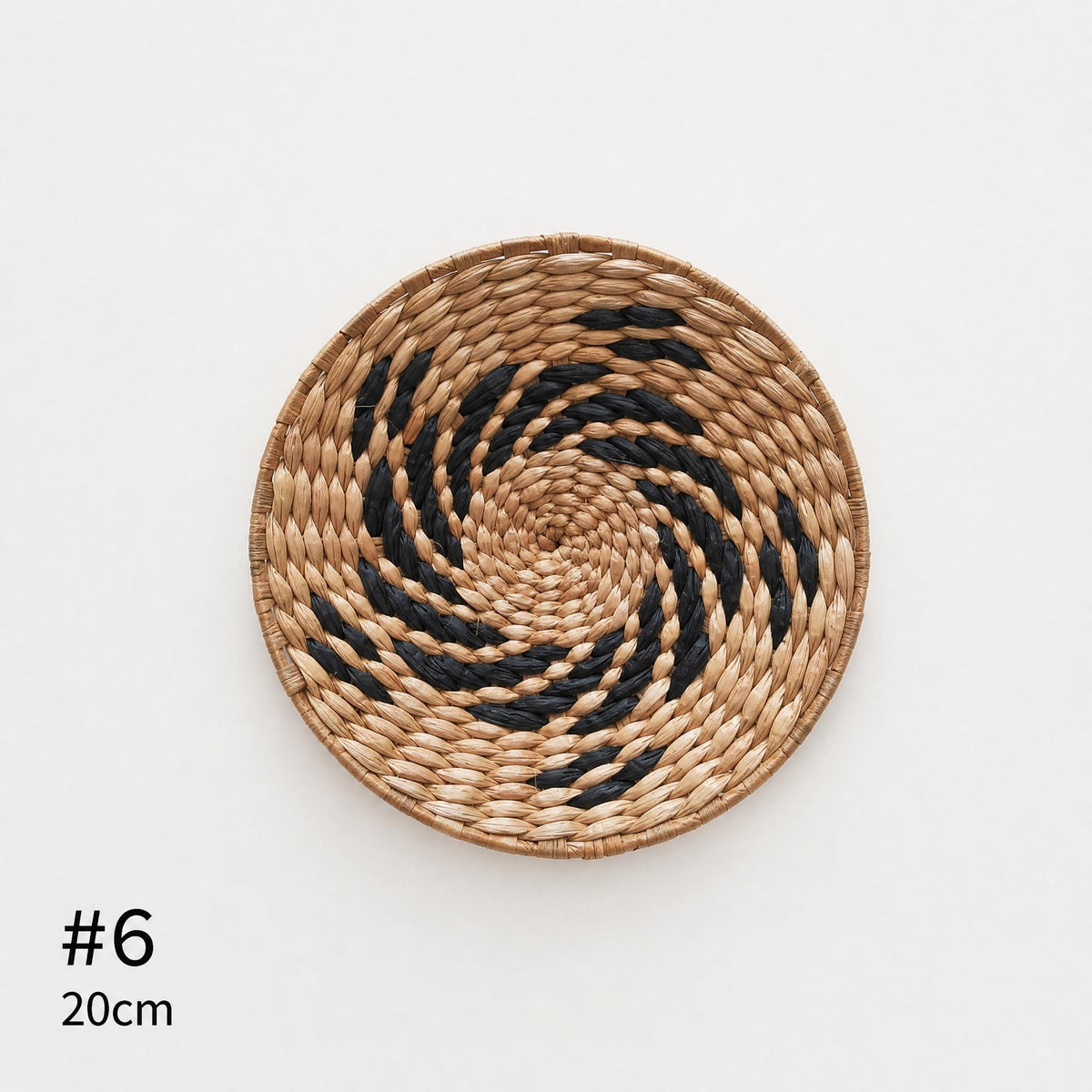 Handmade Woven Wall Baskets, Boho Wall Decor, Cozy Room Styling, Housewarming Gift - view 7