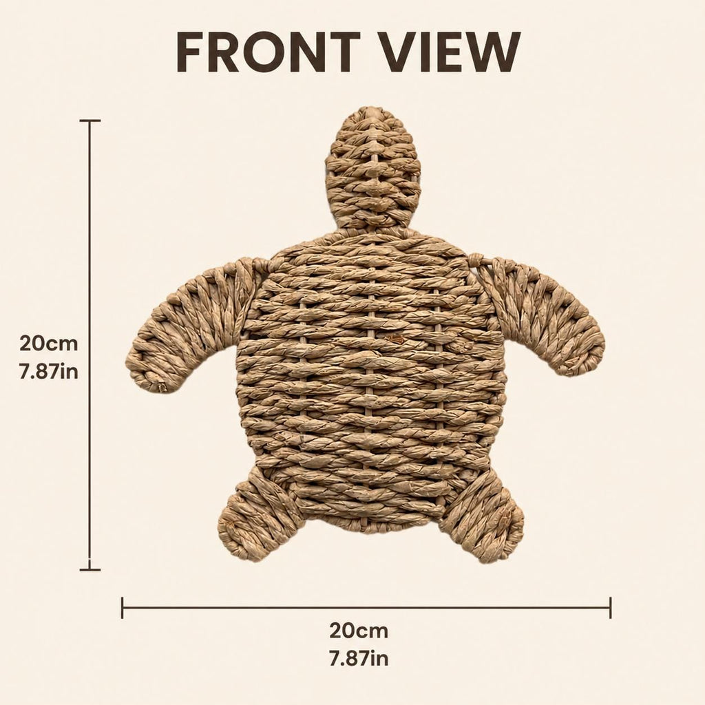 Handmade Turtle Wall Art, Coastal Room Decor, Beach House Accent, Nursery Mom Gift - view 7