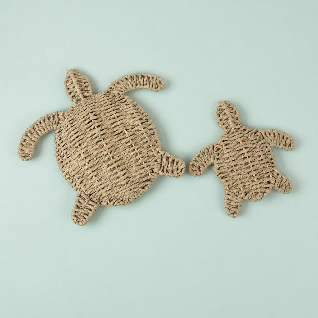 Handmade Turtle Wall Art, Coastal Room Decor, Beach House Accent, Nursery Mom Gift - view 14