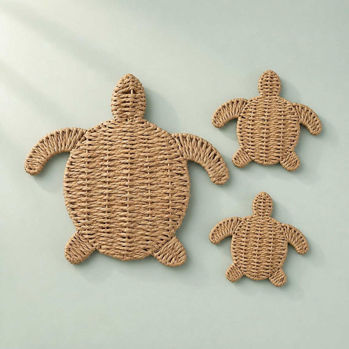 Handmade Turtle Wall Art, Coastal Room Decor, Beach House Accent, Nursery Mom Gift - view 10