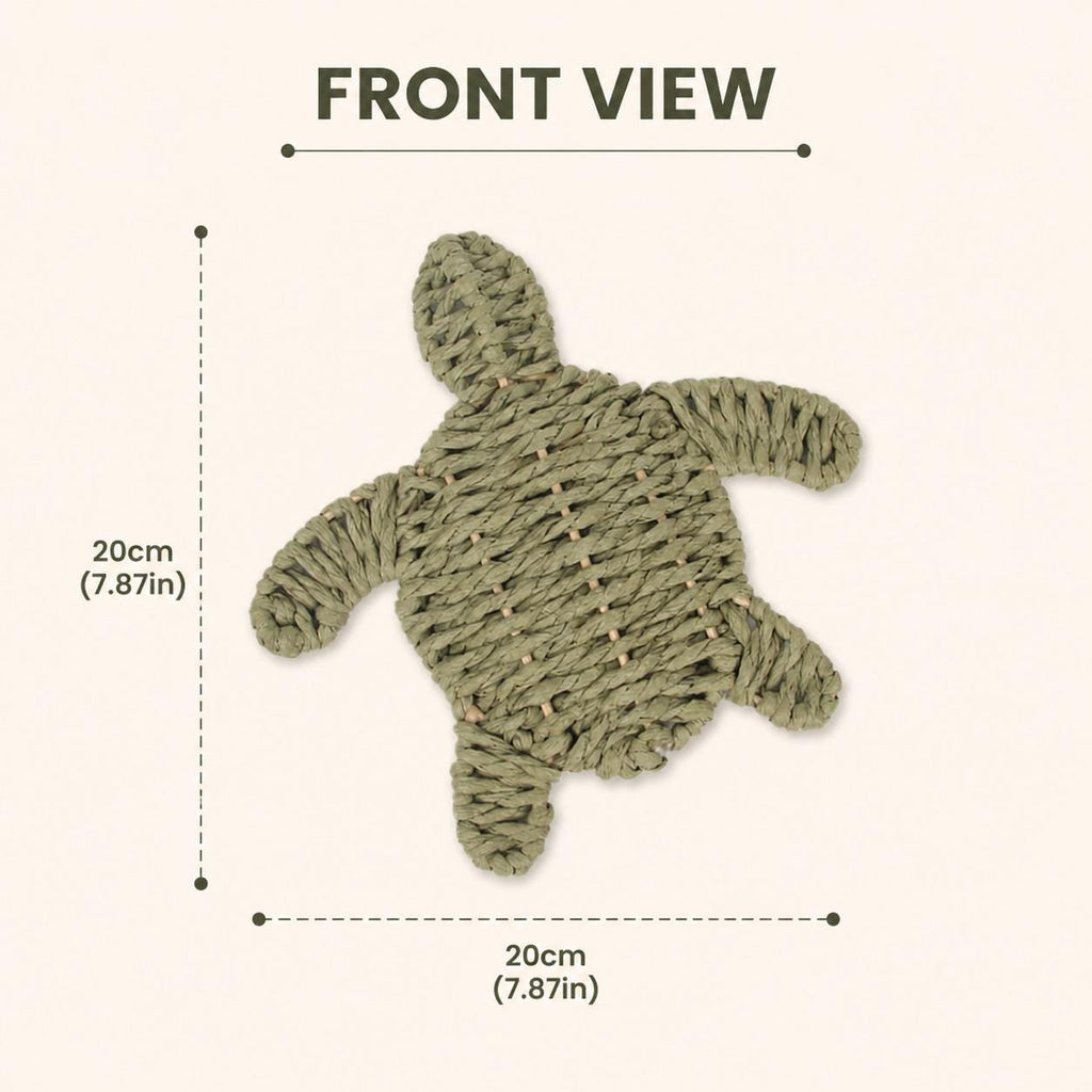 Handmade Turtle Wall Art, Coastal Room Decor, Beach House Accent, Nursery Mom Gift - view 12